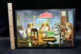 Dogs Playing Poker Tin Sign