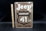 Jeep Tin Sign
