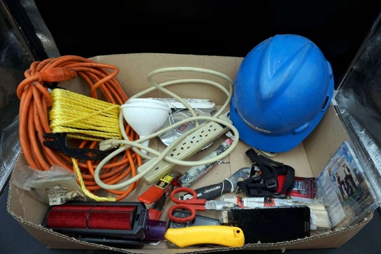 Hard hat, parts, tools, electrical, snap-on.