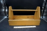 Wooden toolbox, planter box.