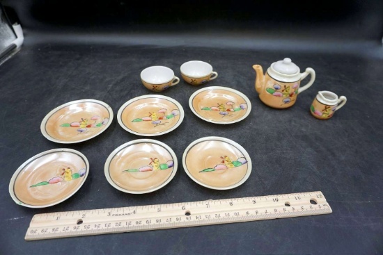 Miniature dish set Japan.