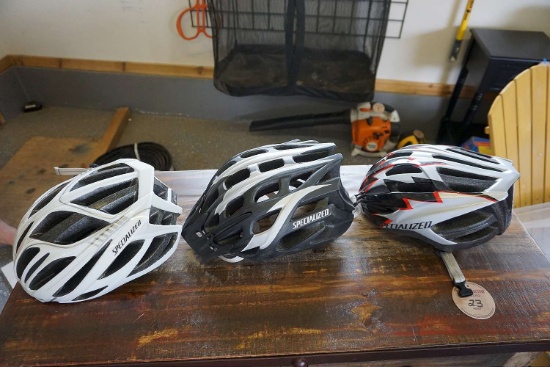 3 Specialized Bicycle Helmets