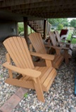 2 (TWO) Heavy Duty Lifetime Adirondack Chairs