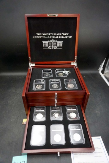 The Complete Silver Proof Kennedy Half-Dollar Collection in Presentation Box