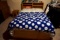 Queen size captains bed, headboard, mattress. Drawers are only on one side, but can be rearranged to