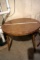 Round dining table.