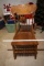 Ornate dining chair Solid wood side chair.