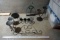 candle holders. Wrought iron