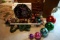 Christmas decor, wreaths, floral.
