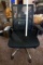 Office chair with lumbar support.