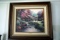 Thomas Kinkade - Pools of Serenity. The Garden of Prayer II. Large, beautiful! With Certificate of A