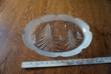 Christmas serving tray.