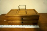 Nightstand organizer, jewelry box.