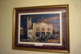 Dedicated heroes by John C. Green. Print of Sioux Falls. Fire department.