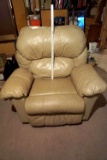 Leather rocking, recliner. Matches love seat.
