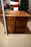 Large end table with storage.