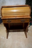 Small roll top desk.