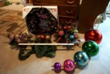 Christmas decor, wreaths, floral.