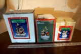 Christmas figurines and musicals