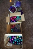 Christmas ornaments, Garland, and more.