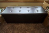 bench with storage.