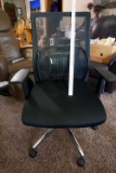 Office chair with lumbar support.