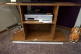 TV stand, VCR not included.