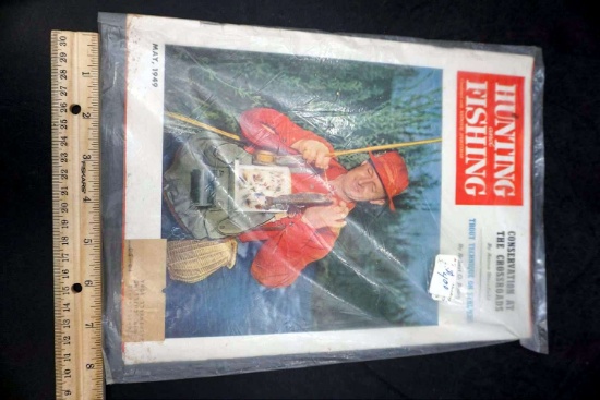 Hunting and fishing magazine.