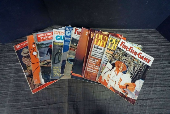 Sportsman's magazines.