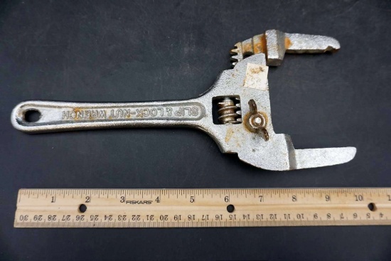 slip and lock nut wrench.