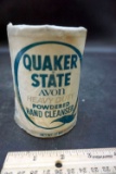 Quaker state hand cleaner can