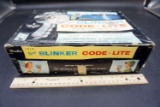 Twin Navy blinker code light. In box!