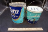 Vintage tin Cans