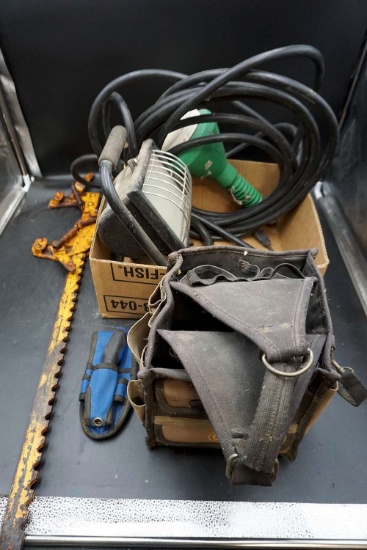 Halogen light, tool bag, electrical, and more.
