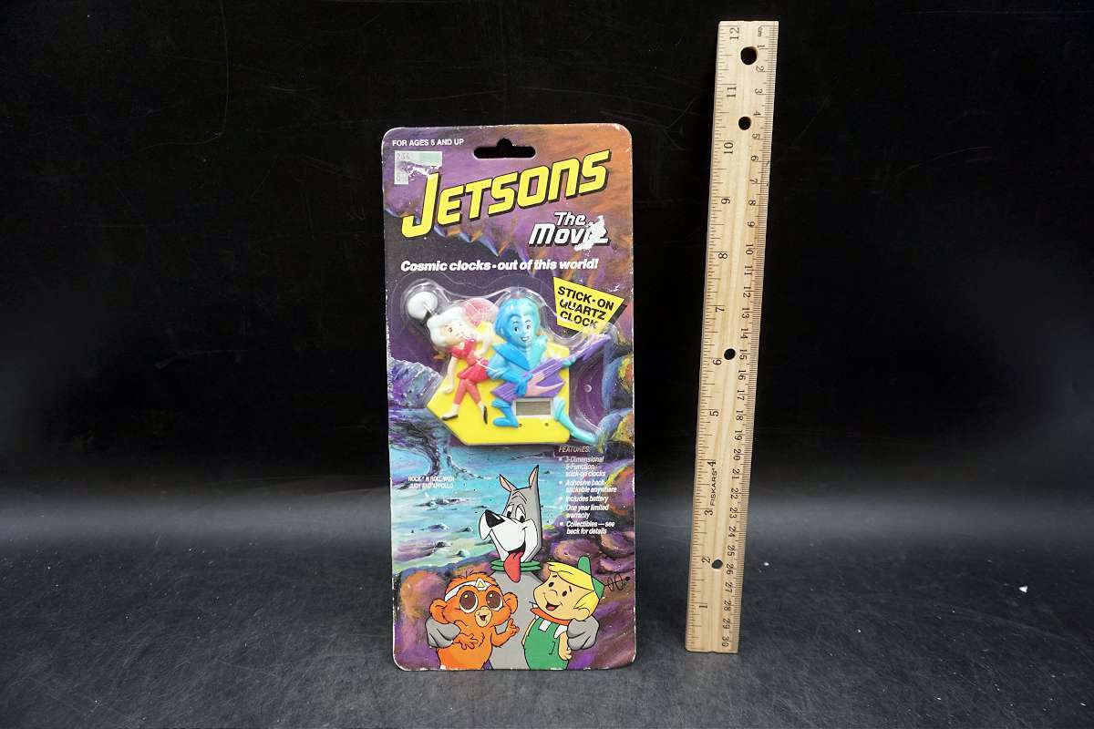 The Jetsons clock in original packaging. Proxibid