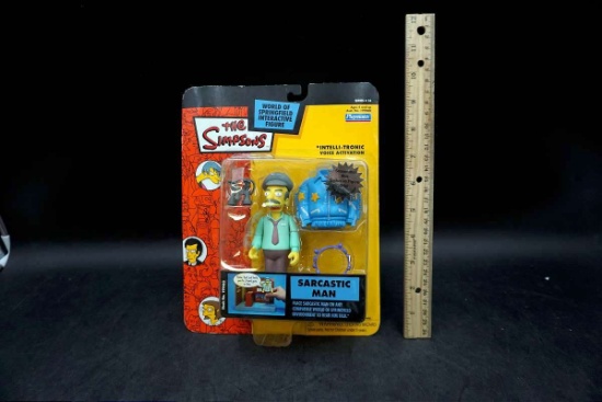 The Simpsons action figure.