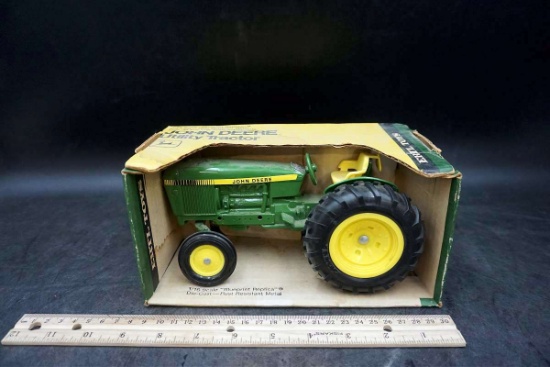 Ertl diecast John Deere tractor.