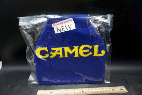 Camel cigarette stocking cap.