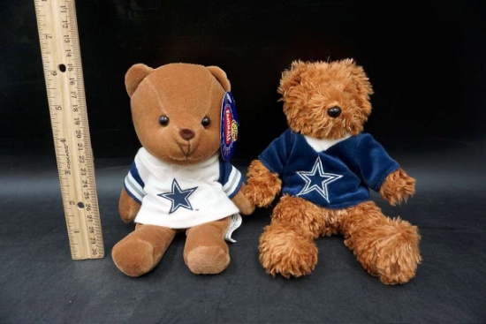 Dallas Cowboys Collectible Fanimals team bears