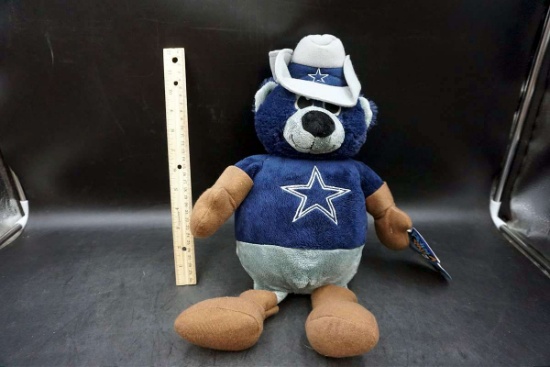 Dallas Cowboys Collectible Plush Reversible Bear/Ball