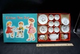 Miniature China tea set.
