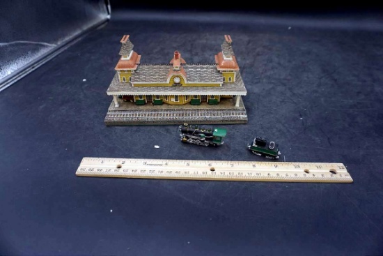 Miniature replica of The North Conway railroad station.