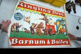 Vintage Ringling Brothers Barnum and Bailey Circus poster.