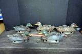 Decoys with weights.