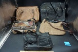 Collection of purses.