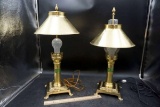 Oil Lamp Style Shaded Lamps