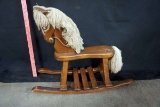 Wooden Rocking Pony