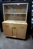MCM Glass Front Hutch by Craddock
