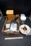 Norman Rockwell Plates, Picture Frames, Coin Jar, and More