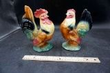 Pair of royal copley chickens.